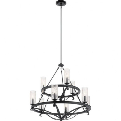 Krysia 9 Light Oversized Chandelier by Kichler - 52011bk