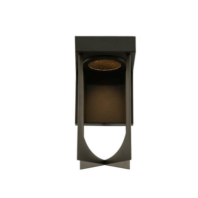 Optika 12W LED Light Outdoor Wall Lantern 10 Inch Tall by Kalco - 405221MB