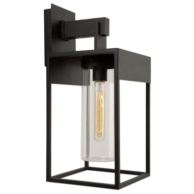 Weybridge 1 Light Outdoor Wall Mount 16.76 Inch Tall by Artcraft - AC8270BK