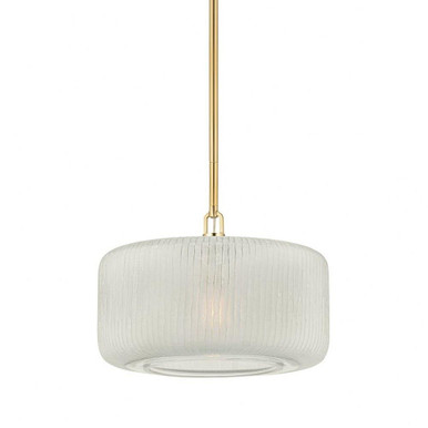 Beechurst 1 Light Large Pendant 16 Inch Wide by Hudson Valley - 7017-AGB