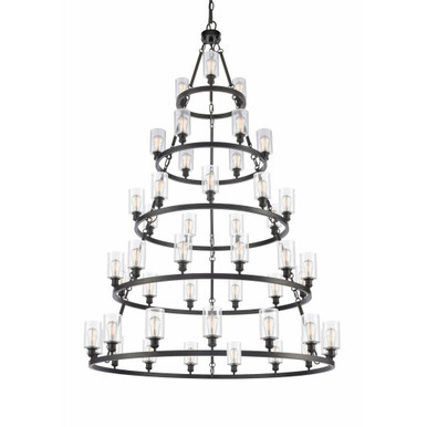 Saloon 45 Light Oversized Chandelier by Innovations - 8203456-G80