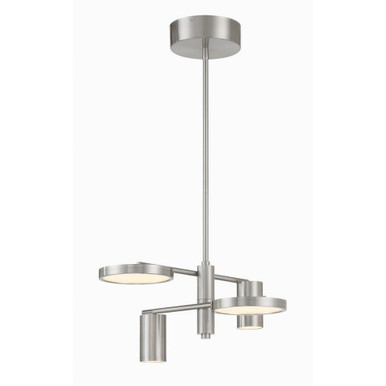 Swivel 1 LED Light Small Chandelier by George Kovacs - P5494-084-L