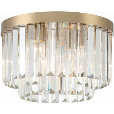 Hayes 4 Light 16 Inch Wide Flush Mount by Crystorama - HAY-1400