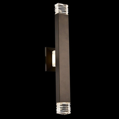 Tapatta Esterno 12W LED Outdoor Wall Lantern 34 Inch Tall by Allegri - 099022-063-FR001