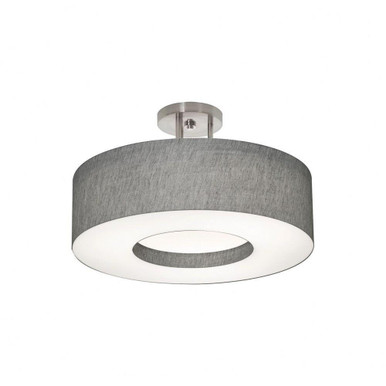Montclair 18W 1 LED 12.25 Inch Wide Semi Flush Mount by AFX - MCF1214-91225