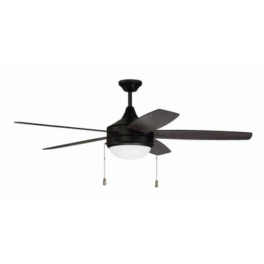 Phaze Five Blade Ceiling Fan with Light Kit 52 Inch Wide by Craftmade - PHA52FB5