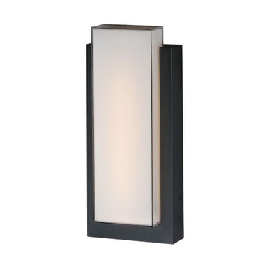 Tower 18W 1 LED Outdoor Wall Mount by ET2 - E30184-01BK