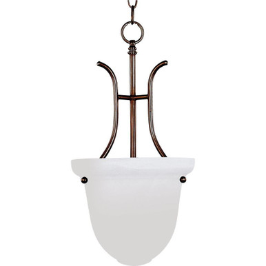 Malaga 1 Light Mini Foyer Chandelier by Maxim - 90180FTOI