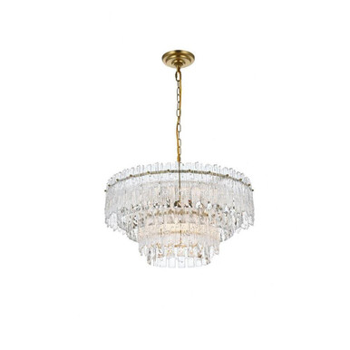 Emilia 6 Light Large Pendant by Elegant - 1780D21