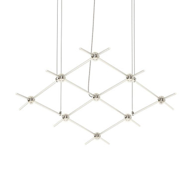 Constellation Aquarius Minor 18W 9 LED Chandelier by Sonneman - 21Q13-RC3312-J20