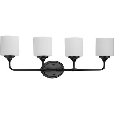 Lynzie 4 Light Vanity Light by Progress - P2804