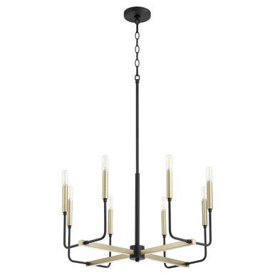 Lacy 8 Light Medium Chandelier by Quorum - 631-8-6980