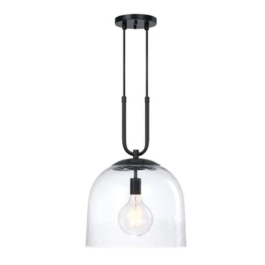 Astra 1 Light Pendant 20.75 Inch Tall X 14 Inch Wide by Designers Fountain - D343M-14P-MB