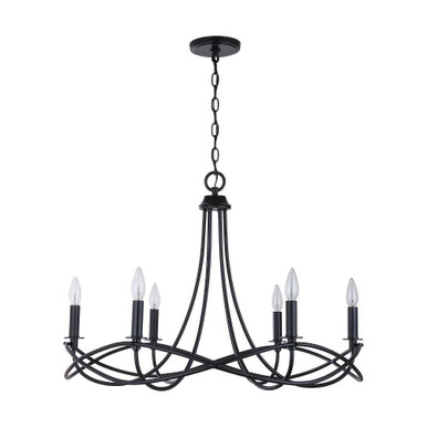 Sonnet 6 Light Large Chandelier by Capital - 431661MB