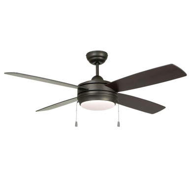 Laval Ceiling Fan with Light Kit 52 inch W by 15.34 inch high by Craftmade - LAV52ESP4LK-LED