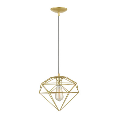 Knox 1 Light Small Pendant by Livex - 49152