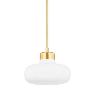 Eliana 1 Light Medium Pendant by Mitzi - H785701-AGB