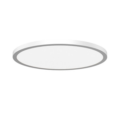 Round 45W 1 LED Flush Mount 24 Inch Tall and 1 Inch Wide by WAC Limited - FM-252124-CS
