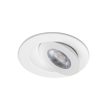 Lotos 15W 1 LED Fire Rated Round Adjustable Recessed Kit by WAC Limited - R6ERAR-W9CS-FWT