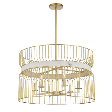 Park Slope 6 Light Large Pendant by Minka Lavery - 3396-754