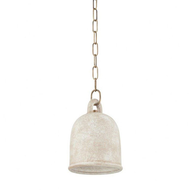 Relic 1 Light Small Pendant by Troy - F2708-PBR/CRE