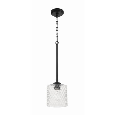 Claire 1 Light Mini Pendant 21.75 Inch Tall and 6.5 Inch Wide by Craftmade - 60591