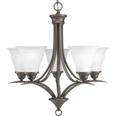 Trinity 5 Light Medium Chandelier by Progress P4328 - P4328