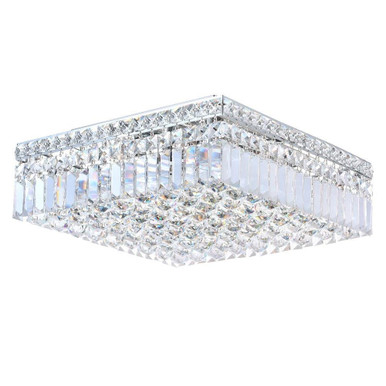 Colosseum 5 Light 16 Inch Wide Flush Mount by CWI - 8005C16C-S