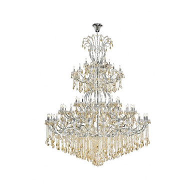 Maria Theresa 84 Light Chandelier 120 x 96 In by Elegant  - 2803G120C-GS/RC