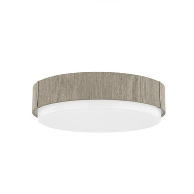 Zane 20W 1 LED 14.25 Inch Wide Flush Mount by Troy - C4514-PBR