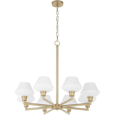 Cassini 8 Light Large Chandelier by Quorum - 6221-8