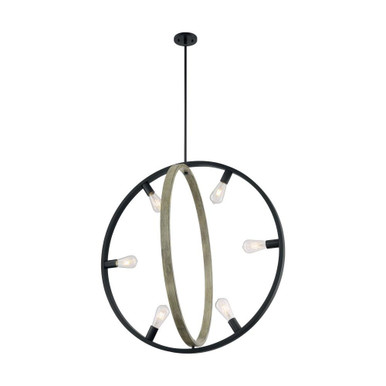 Augusta 6 Light Oversized Pendant by Nuvo - 60/6986