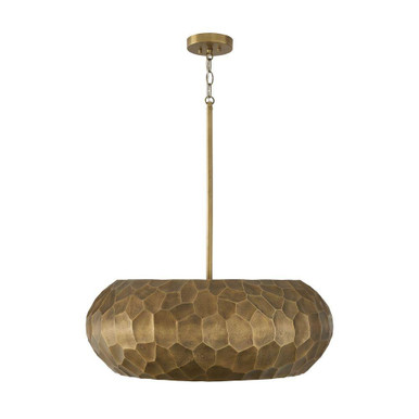 Dorian 4 Light Pendant 9.75 Inch Tall and 26 Inch Wide by Capital - 360241BPB