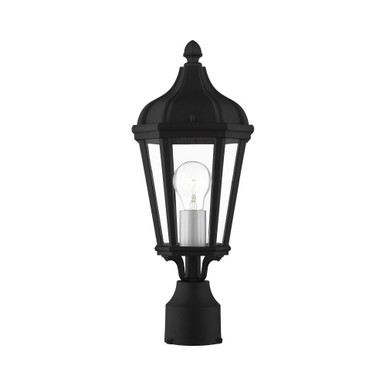 Morgan 1 Light Outdoor Post Top Lantern 7 x 17.75 Inches by Livex  - 76184