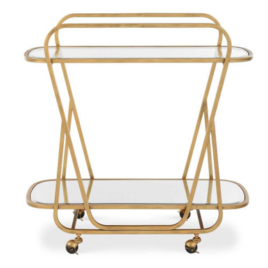 Swain Serving Cart 35.75 Inch Tall and 35.75 Inch Wide by Uttermost - 22907