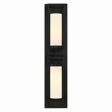 Ren 2 Light Outdoor Wall Lantern 36 Inch Tall by Eurofase - 42732-013
