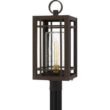 Pelham 1 Light Outdoor Post Lantern 23.75 Inches by Quoizel - PLH9010WT
