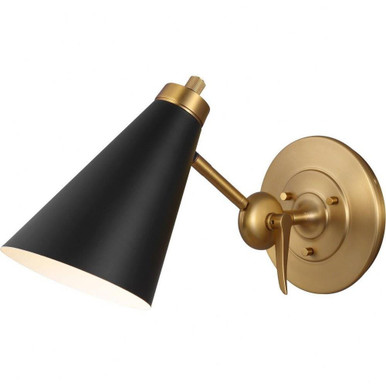 Signoret 1 Light Wall Sconce 9.5 Inch Tall by Visual Comfort Studio - TW1061