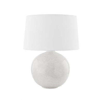 Karina 1 Light Table Lamp 21.25 Inches Tall and 16 Inches Wide by Mitzi - HL734201-AGB/CGS