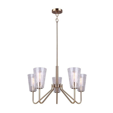 Everly 5 Light Medium Chandelier by Canarm - ICH1100A05GD