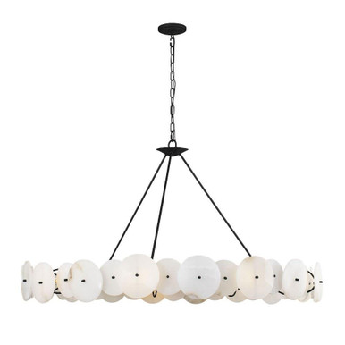 Cosmos 9 Light Chandelier 26.75 x 48 Inch by Varaluz - 370C09MB