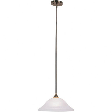 North Port 1 Light 8 Inch Wide Traditional Flush Mount by Livex - 4250-91