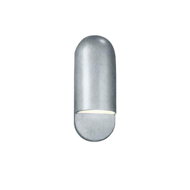 Ambiance 12W 1 LED Capsule ADA Wall Sconce 14 X 5 Wide by Justice Design - CER-5620-CONC-LED1-1000