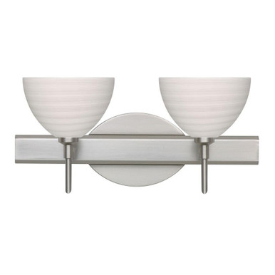 Brella 2 Light Vanity Light by Besa - 2SW-BRELLA