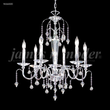 Medallion 6 Light Medium Chandelier by James Moder 96S26LCH - 96166S26LCH