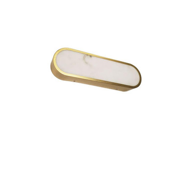 Walsh 20W 1 LED Wall Sconce 4.75 Inch Tall and 16 Inch Wide by dainolite - WSH-1620LEDW