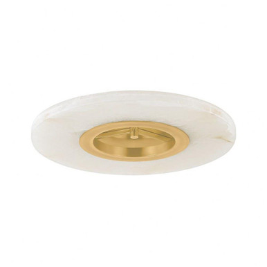 Alto 40W 1 LED 24 Inch Wide Semi Flush Mount by Hudson Valley - 8024-AGB
