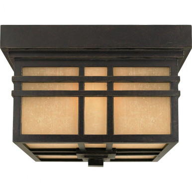 Hillcrest 2 Light 11.5 Inch Wide Flush Mount by Quoizel - HC1612IB