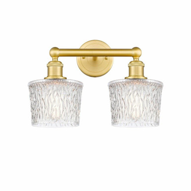 Niagra 2 Light Industrial Vanity Light 15.5 Inch Wide by Innovations - 616-2W-NIA