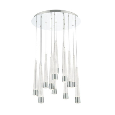 Quill 120W 15 LED Light Large Pendant by Dweled - PD-59415R